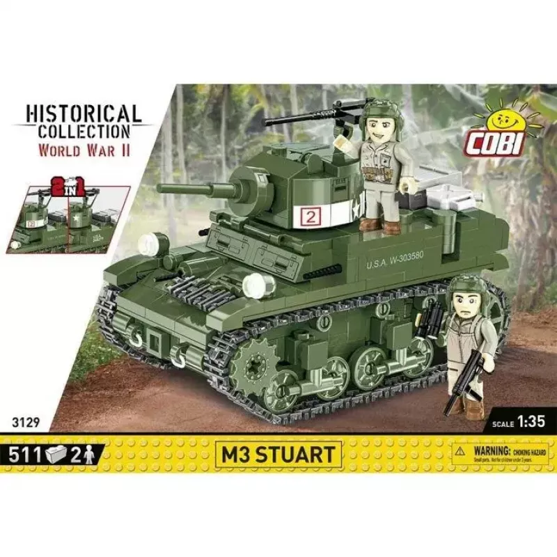 COBI M3 Stuart konstravimo rinkinys, 511 detalių