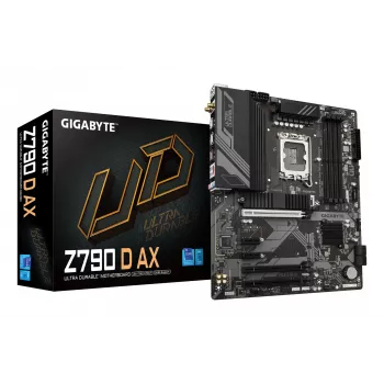 Motininė plokštė GIGABYTE Z790 D AX ATX — Intel LGA1700, Z790, DDR5, 4×DIMM, Wi‑Fi 6E, 2.5Gb LAN
