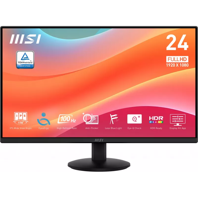 Monitorius MSI Pro MP242L 60.5 cm (23.8 inch) Full HD LCD juodas
