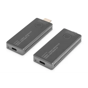 DIGITUS 4K belaidis AV siųstuvas-imtuvas 30m USB-C – HDMI