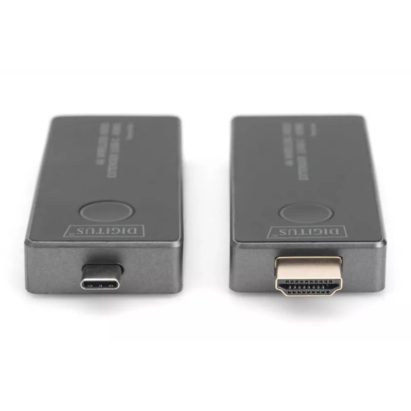 DIGITUS 4K belaidis AV siųstuvas-imtuvas 30m USB-C – HDMI