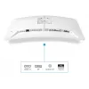 Philips Evnia 5000 34M2C5501A/00 monitorius 86,4 cm (34 colių) 3440 x 1440 pikselių Wide Quad HD LCD baltas