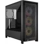 Korpusas CORSAIR FRAME 4000D RS ARGB Midi Tower Juodas