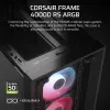 Korpusas CORSAIR FRAME 4000D RS ARGB Midi Tower Juodas