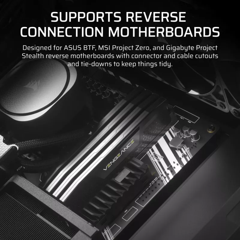 Korpusas CORSAIR FRAME 4000D RS ARGB Midi Tower Juodas