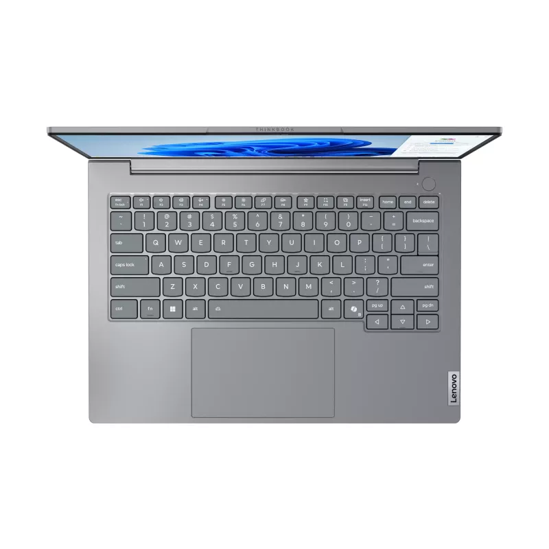 Nešiojamas kompiuteris Lenovo ThinkBook 14 G8 IAL Intel Core Ultra 5 225U 14 colių WUXGA 16 GB DDR5 512 GB SSD Wi-Fi 6E Windows 11 Pro pilka