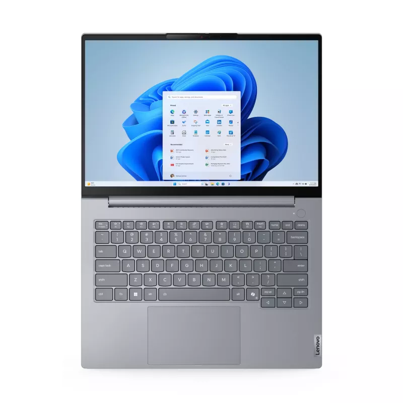 Nešiojamas kompiuteris Lenovo ThinkBook 14 G8 IAL Intel Core Ultra 5 225U 14 colių WUXGA 16 GB DDR5 512 GB SSD Wi-Fi 6E Windows 11 Pro pilka