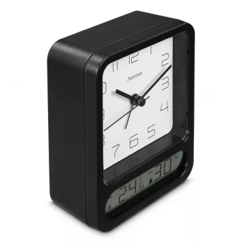 Hama Pag skaitmeninis žadintuvas juodas