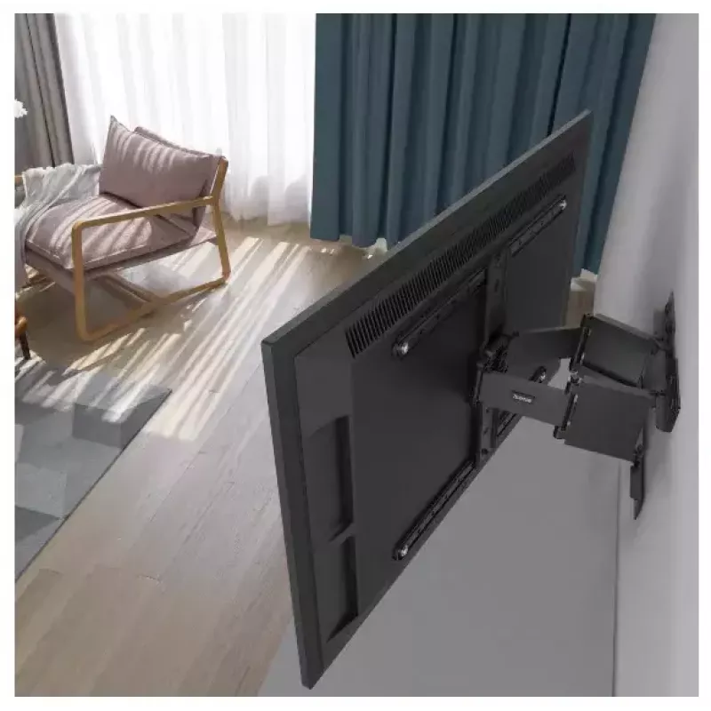 Hama Ultraslim Wall Mount 2.29 m Juoda Max 50 kg VESA 600x400