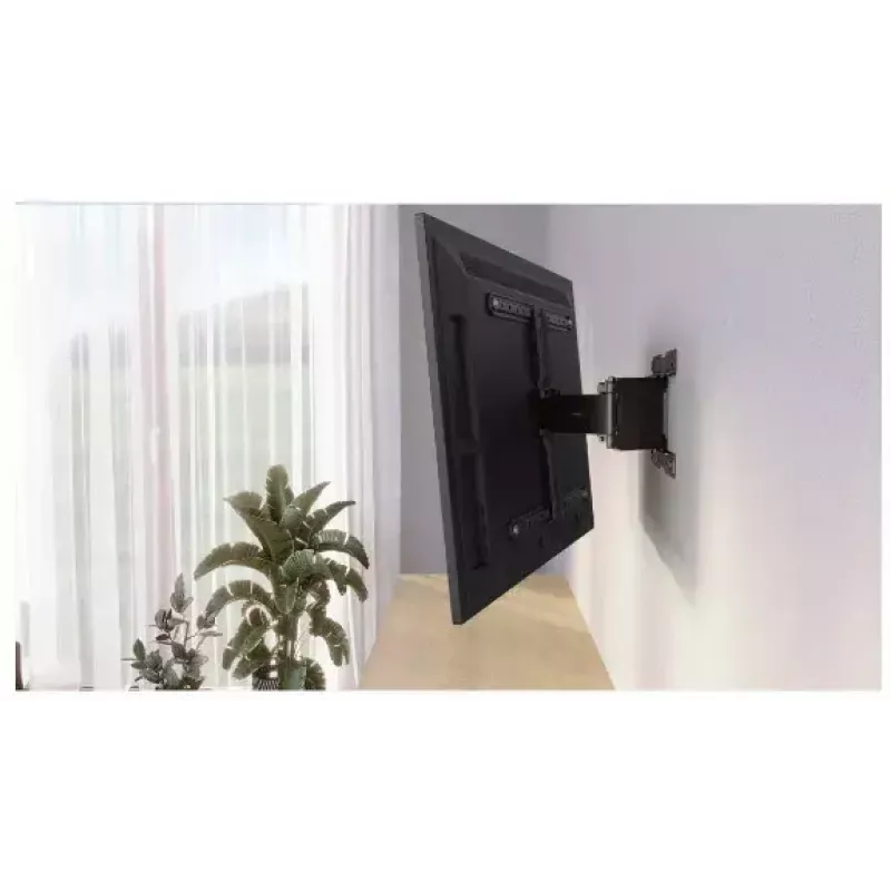 Hama Ultraslim Wall Mount 2.29 m Juoda Max 50 kg VESA 600x400