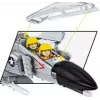 Cobi Blocks Armed Force F-4 Phantom II modelis 703 dalių konstravimo rinkinys