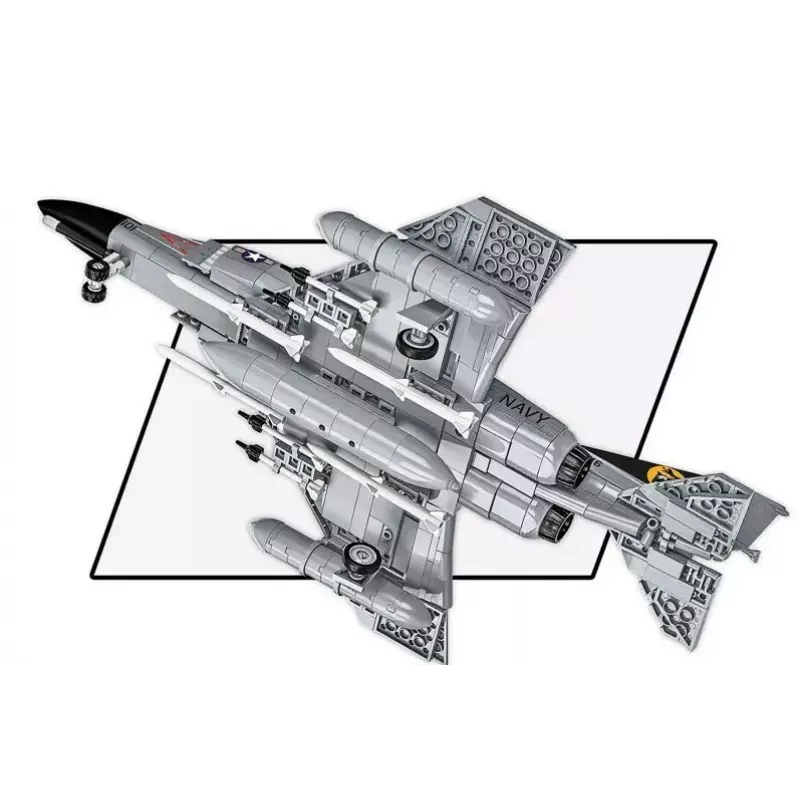Cobi Blocks Armed Force F-4 Phantom II modelis 703 dalių konstravimo rinkinys