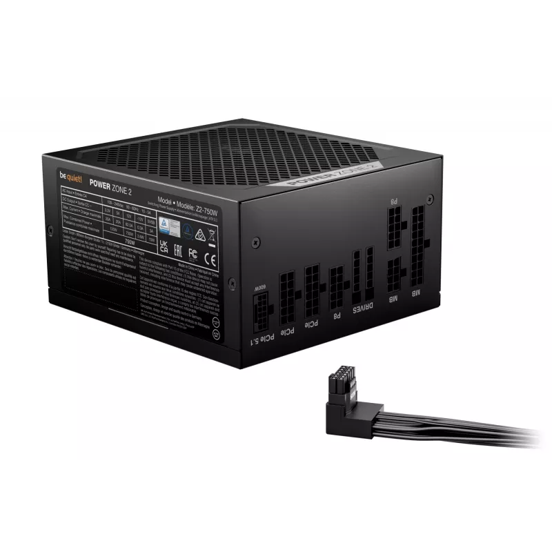 be quiet! POWER ZONE 2 750W maitinimo blokas 20+4 pin ATX ATX juodas