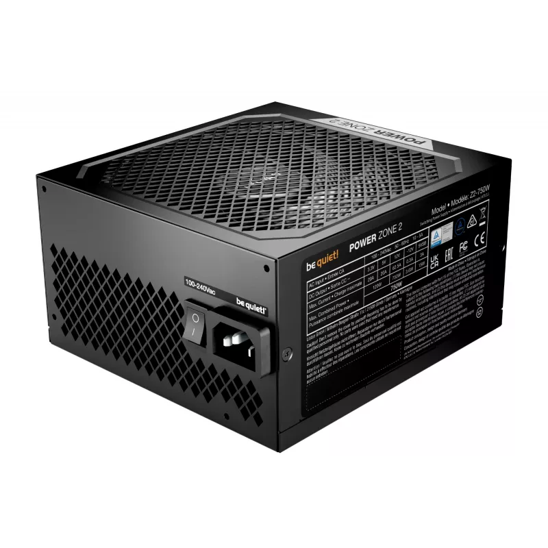 be quiet! POWER ZONE 2 750W maitinimo blokas 20+4 pin ATX ATX juodas