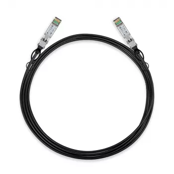 TP-Link 3 metrai 10G SFP+ tiesioginio prijungimo kabelis, 3 m, DAC, SFP+, SFP+