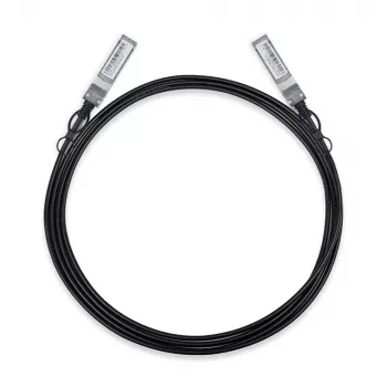TP-Link 3 metrai 10G SFP+ tiesioginio prijungimo kabelis, 3 m, DAC, SFP+, SFP+