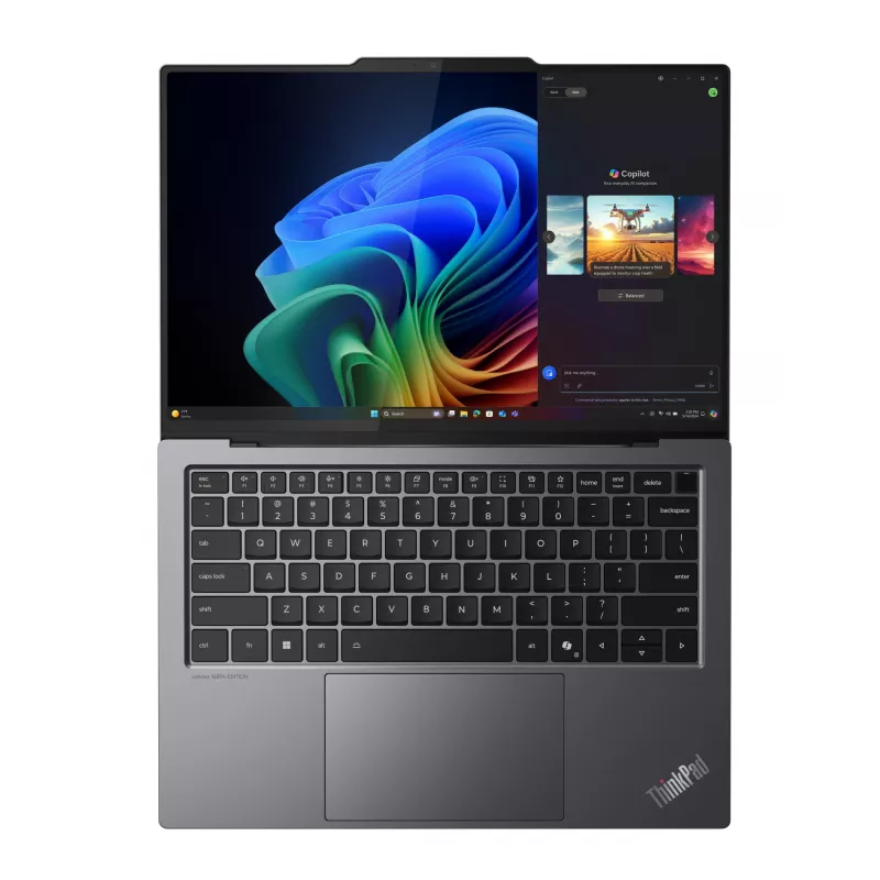 Nešiojamas kompiuteris Lenovo ThinkPad X9-14 Gen 1 Copilot+ PC Intel Core Ultra 7 258V 35,6 cm (14 colių) 2,8K 32 GB LPDDR5x-SDRAM 1 TB SSD Wi-Fi 7 (802.11be) Windows 11 Pro Pilka