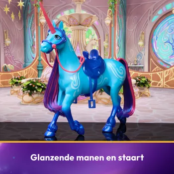 Unicorn Academy River su 2 jojimo aksesuarais, 11 colių, suderinamas su Isabel, lėlėmis ir vienaragiais, mergaitėms nuo 4 metų