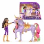 Lėlė Sophia su vienaragiu Wildstar ir vaivorykštės šviesos efektais, 241 mm, Unicorn Academy