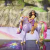 Lėlė Sophia su vienaragiu Wildstar ir vaivorykštės šviesos efektais, 241 mm, Unicorn Academy