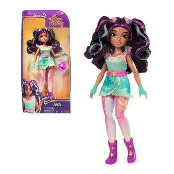 Lėlė Spinmaster Unicorn Academy Ava 241mm Įvairiaspalvė