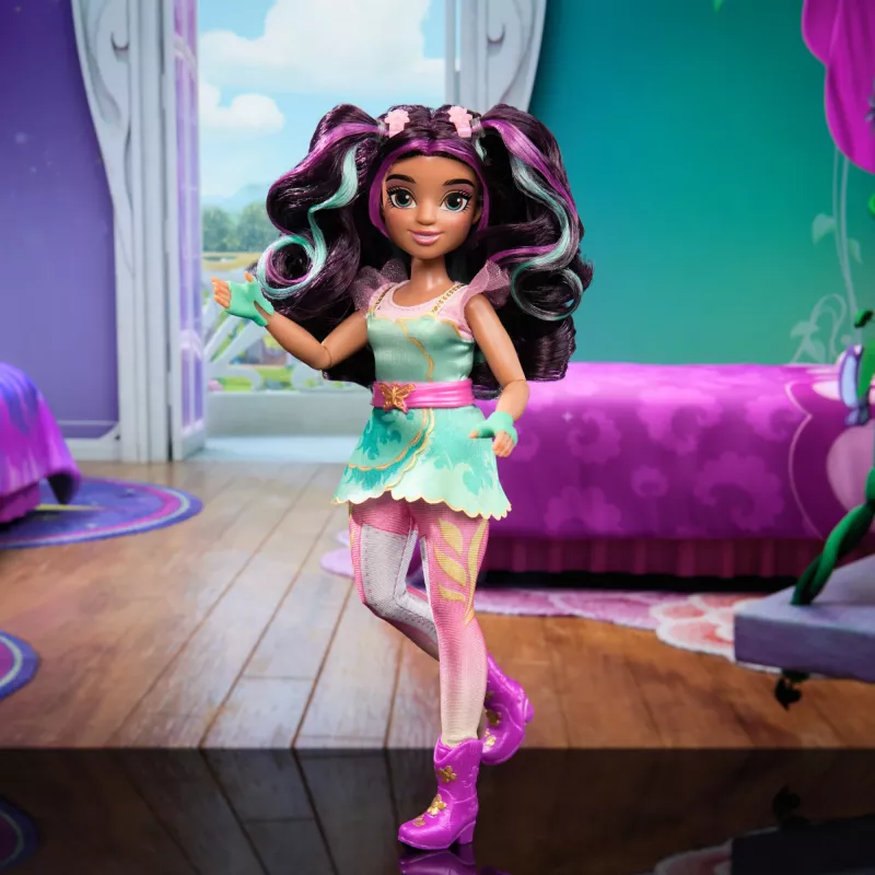 Lėlė Spinmaster Unicorn Academy Ava 241mm Įvairiaspalvė