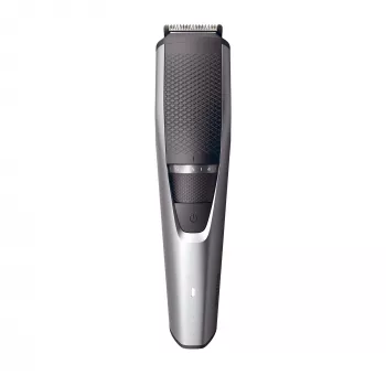 Barzdos kirpimo mašinėlė Philips BEARDTRIMMER Series 3000 BT3239/15, 0,5–10 mm, 20 ilgio nustatymų, įkraunama USB, juoda/sidabrinė