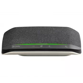 HP Poly Sync 10 USB-A USB-C garsiakalbio mikrofonas, PC, sidabrinis, 0,715 m, IP64, Windows 10, Windows 11, MacOS