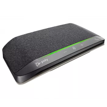 HP Poly Sync 10 USB-A USB-C garsiakalbio mikrofonas, PC, sidabrinis, 0,715 m, IP64, Windows 10, Windows 11, MacOS