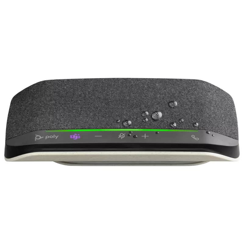 HP Poly Sync 10 USB-A USB-C garsiakalbio mikrofonas, PC, sidabrinis, 0,715 m, IP64, Windows 10, Windows 11, MacOS