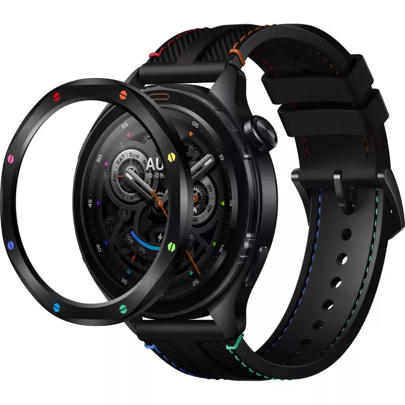 Išmanusis laikrodis Xiaomi Watch S4, 1.43 colio AMOLED, 466×466, 486 mAh, aliuminio korpusas, tekstilinis dirželis, Black Multi