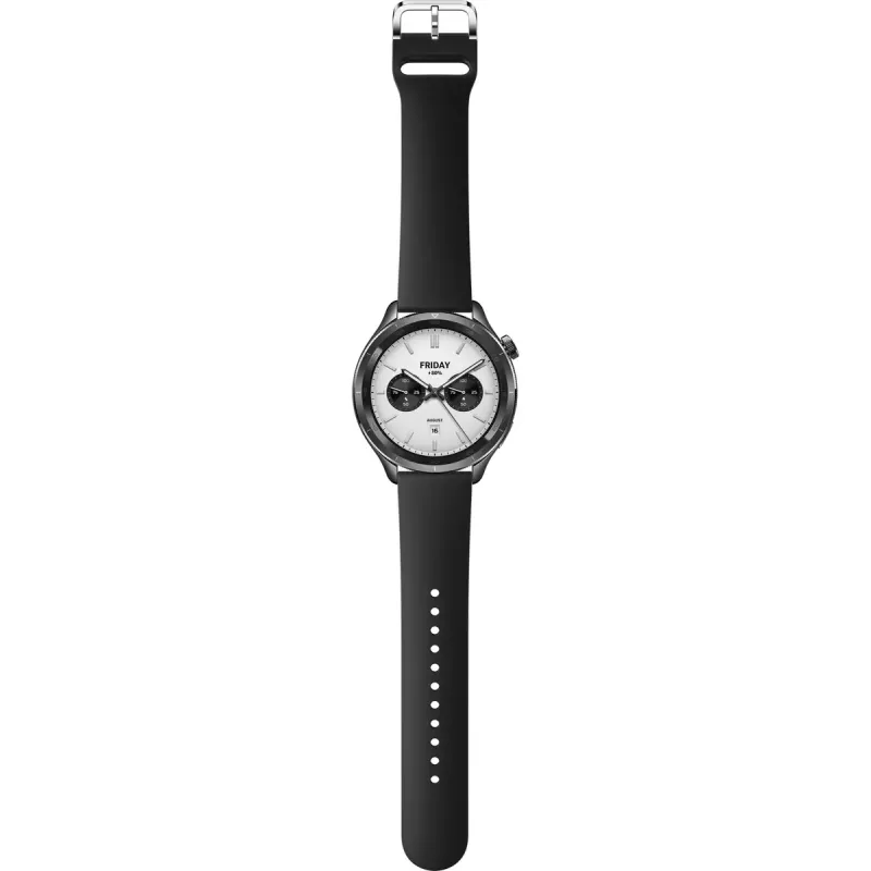 Išmanusis laikrodis Xiaomi Watch S4, 1.43 colio AMOLED, 466×466, 486 mAh, aliuminio korpusas, tekstilinis dirželis, Black Multi