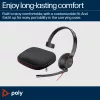 Ausinės HP Poly Blackwire 5210 Monofoninės USB-C + 3,5 mm kištukas + USB-C/A adapteris