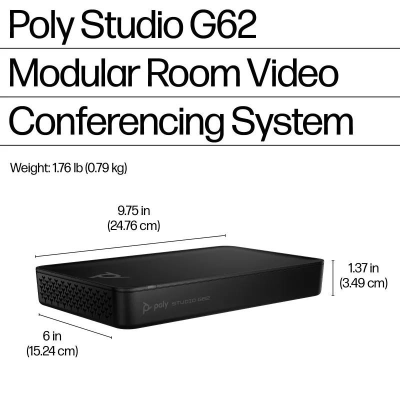 HP Poly Studio G62 vaizdo konferencijų sistema