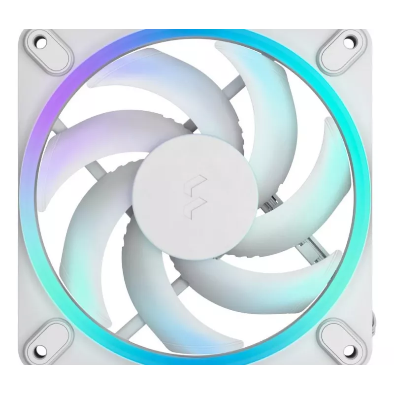 FRACTAL DESIGN Momentum 12 RGB Baltas ventiliatorius