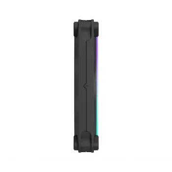 FRACTAL DESIGN Momentum 14 RGB Black aušinimo ventiliatorius