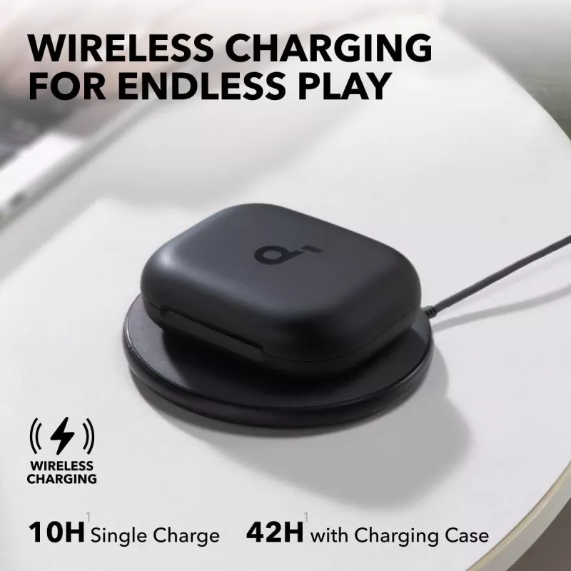 ANKER Ausinės Soundcore Aerofit 2 - Juodos