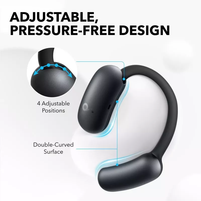 ANKER Ausinės Soundcore Aerofit 2 - Juodos