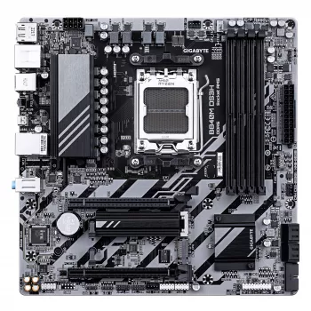 GIGABYTE B840M DS3H pagrindinė plokštė - AMD Ryzen 9000 procesoriams, 8+2+2 fazių VRM, iki 8200MHz DDR5, 2xPCIe 4.0 M.2, 2.5GbE LAN, USB 3.2 Gen 1