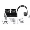 be quiet! Silent Loop 3 240 mm procesoriaus viskas viename skysto aušinimo sistema 12 cm Juoda 1 vnt.