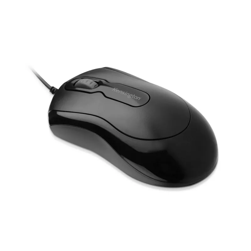 Kensington Mouse-in-a-Box EQ laidinė pelė, ambidekstrinė, optinė, USB-A, 1000 DPI, juoda