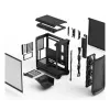 PC korpusas Fractal Design Meshify 3 Black RGB TG Light Tint ATX