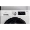 Whirlpool FFWDD1076258B skalbyklė su džiovykle Laisvai pastatoma Pakrovimas iš priekio Balta