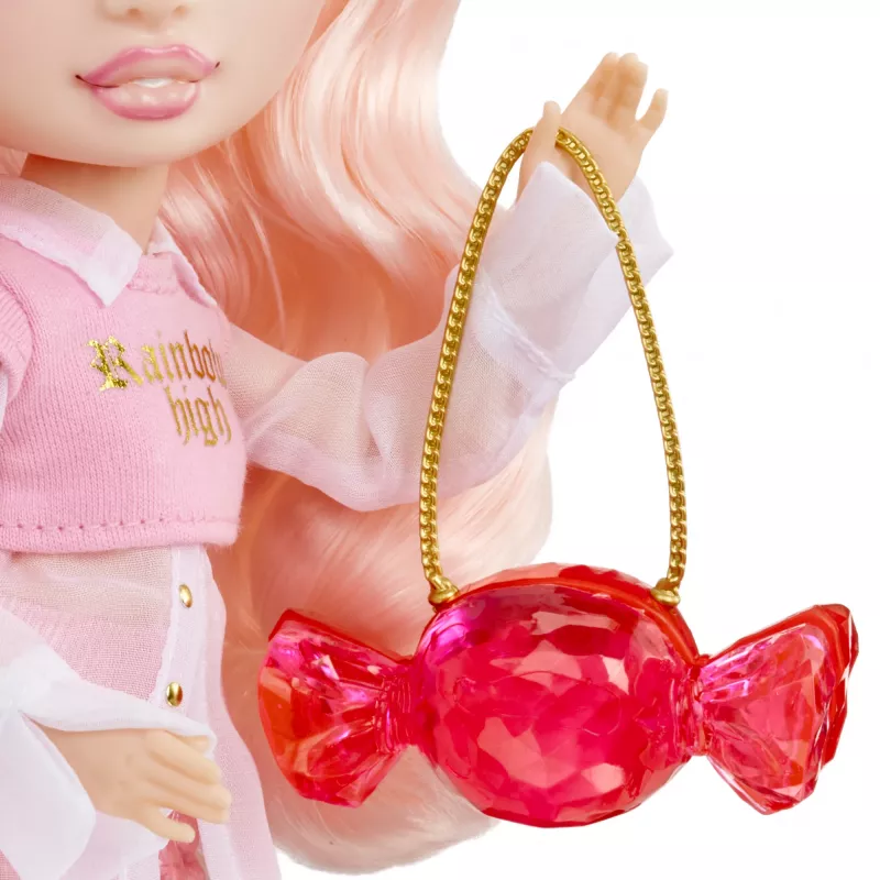 Rainbow High Creative Crystals Lėlė Bella – mados lėlė su kristalų kūrimo rinkiniu