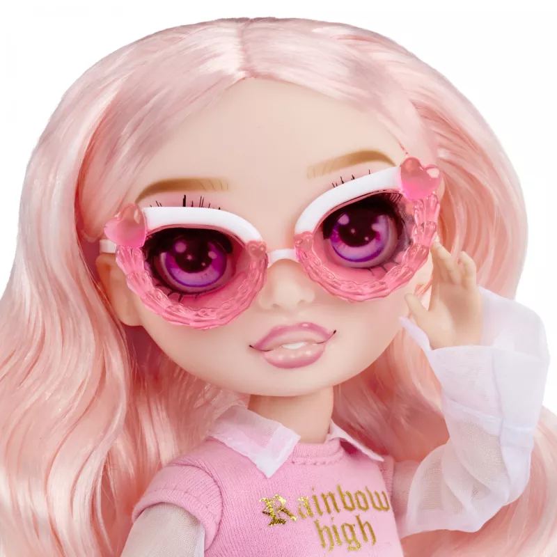 Rainbow High Creative Crystals Lėlė Bella – mados lėlė su kristalų kūrimo rinkiniu