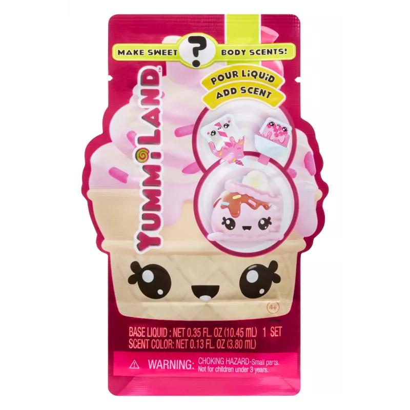 MGA Entertainment Yummiland Num Nom Body Scent Asst PDQ, 4 m., Įvairiaspalvis, Plastikas