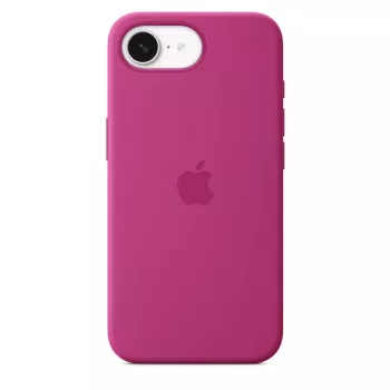 APPLE Silikoninis dėklas iPhone 16e Fuchsia