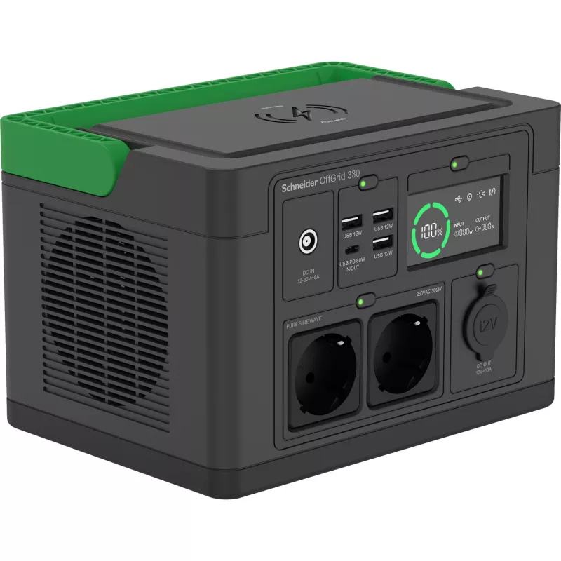 APC PPS330-GR nešiojama elektrinė stotelė Li-Ion 531 W 3,3 kg