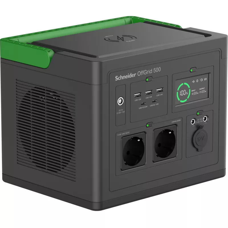 APC PPS500-GR nešiojama elektrinė stotelė Li-Ion 749 W 5,5 kg