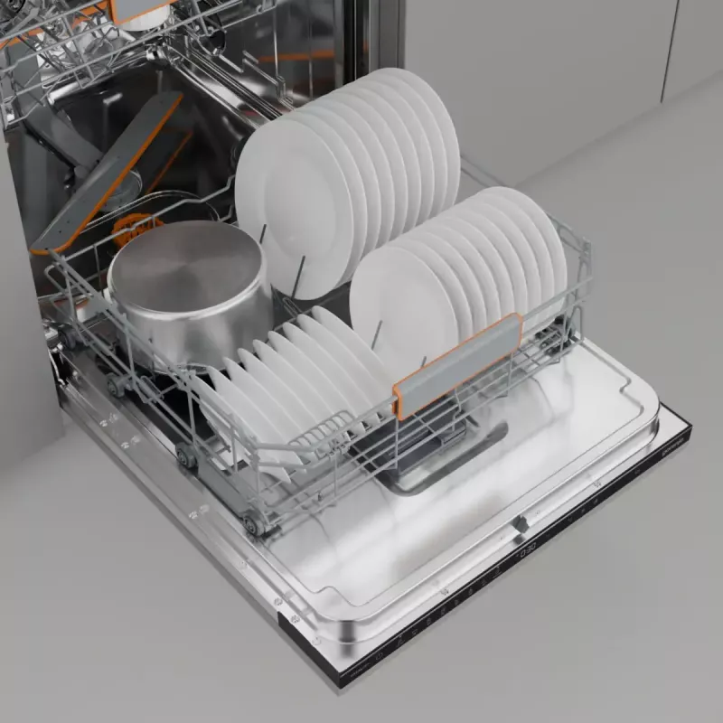 Įmontuojamas indaplovė Gorenje GV673C65 14 stalvių Nerūdijantis plienas